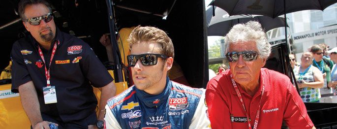 Indy 500: Mario and Marco Andretti Talk History and Heritage