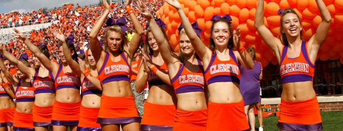 Clemson Tigers Cheerleaders