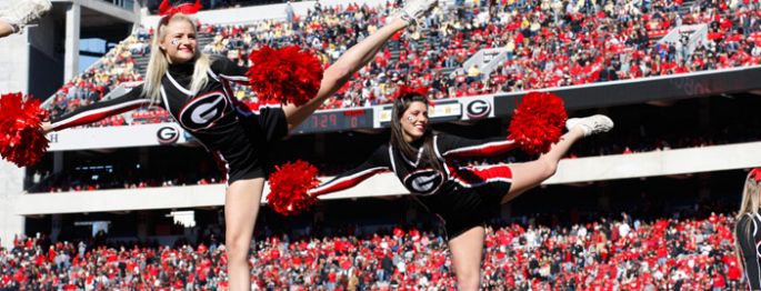 Georgia Bulldogs Cheerleaders