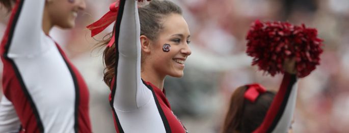 South Carolina Gamecocks Cheerleaders